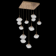 Hammerton CHB0089-09-NB-C-C01-L1 - Mesa Square Pendant Chandelier