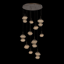 Hammerton CHB0089-11-FB-B-C01-L1 - Mesa Round 11pc Multi-Pendant