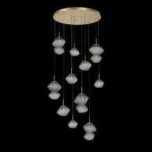 Hammerton CHB0089-11-GB-S-C01-L1 - Mesa Round Pendant Chandelier