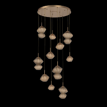 Hammerton CHB0089-11-NB-B-C01-L1 - Mesa Round 11pc Multi-Pendant