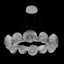 Hammerton CHB0089-36-CS-S-CA1-L1 - Mesa Radial Ring Chandelier