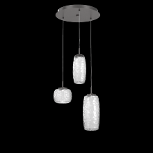 Hammerton CHB0091-03-GP-C-C01-L1 - Vessel Round 3pc Multi-Pendant