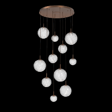 Hammerton CHB0092-11-BB-C-C01-L3 - Gaia Round Pendant Chandelier