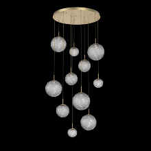 Hammerton CHB0092-11-GB-S-C01-L1 - Gaia Round Pendant Chandelier