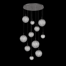 Hammerton CHB0092-11-GP-S-C01-L3 - Gaia Round Pendant Chandelier