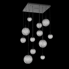 Hammerton CHB0092-12-MB-S-C01-L3 - Gaia Square Multi-Pendant Chandelier