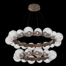 Hammerton CHB0092-2T-BB-C-CA1-L1 - Gaia Radial Ring Chandelier