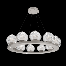 Hammerton CHB0095-0C-BS-FC-CA1-L1 - Luna Ring Chandelier