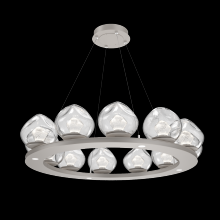 Hammerton CHB0095-0C-BS-ZC-CA1-L1 - Luna Ring Chandelier