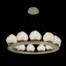 Hammerton CHB0095-0C-GB-FA-CA1-L1 - Luna Ring Chandelier