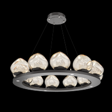 Hammerton CHB0095-0C-GP-FA-CA1-L1 - Luna Ring Chandelier