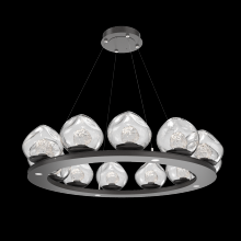 Hammerton CHB0095-0C-GP-FC-CA1-L1 - Luna Ring Chandelier