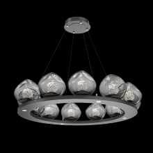 Hammerton CHB0095-0C-GP-FS-CA1-L1 - Luna Ring Chandelier