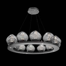 Hammerton CHB0095-0C-GP-GS-CA1-L1 - Luna Ring Chandelier