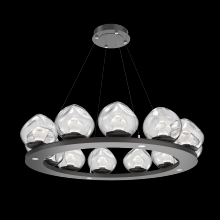 Hammerton CHB0095-0C-GP-ZC-CA1-L1 - Luna Ring Chandelier