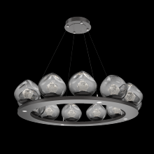 Hammerton CHB0095-0C-GP-ZS-CA1-L1 - Luna Ring Chandelier