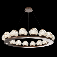 Hammerton CHB0095-0D-BB-ZA-CA1-L1 - Luna Ring Chandelier