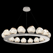 Hammerton CHB0095-0D-BS-ZA-CA1-L1 - Luna Ring Chandelier