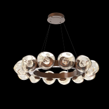 Hammerton CHB0095-36-BB-FA-CA1-L3 - Luna Radial Ring Chandelier