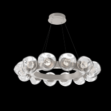 Hammerton CHB0095-36-BS-FC-CA1-L3 - Luna Radial Ring Chandelier