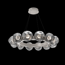 Hammerton CHB0095-36-BS-FS-CA1-L3 - Luna Radial Ring Chandelier