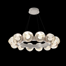 Hammerton CHB0095-36-BS-ZA-CA1-L3 - Luna Radial Ring Chandelier