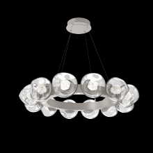 Hammerton CHB0095-36-BS-ZC-CA1-L3 - Luna Radial Ring Chandelier