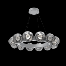 Hammerton CHB0095-36-CS-ZS-CA1-L3 - Luna Radial Ring Chandelier