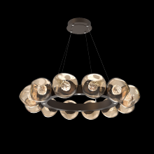 Hammerton CHB0095-36-FB-FB-CA1-L3 - Luna Radial Ring Chandelier