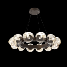 Hammerton CHB0095-36-FB-GA-CA1-L3 - Luna Radial Ring Chandelier