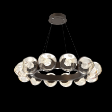 Hammerton CHB0095-36-FB-ZA-CA1-L3 - Luna Radial Ring Chandelier