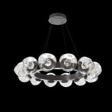 Hammerton CHB0095-36-GP-FC-CA1-L3 - Luna Radial Ring Chandelier