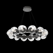 Hammerton CHB0095-36-GP-GC-CA1-L3 - Luna Radial Ring Chandelier