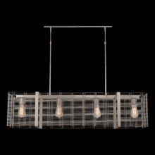 Hammerton PLB0020-60-BB-0-001-E2 - Downtown Mesh Linear Suspension-60-Burnished Bronze