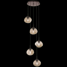 Hammerton CHB0064-08-BB-A-C01-E2 - Nova Round Multi-Pendant-8PC