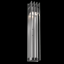 Hammerton ODB0084-02-AG-CC-L2 - Avenue 26" Sconce-Argento Grey-Clear Cast