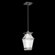 Hammerton OPB0077-01-AG-C-001-L2 - Outdoor Landmark Pendant-Argento Grey-Blown Glass