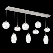 Hammerton PLB0048-09-BS-OC-C01-E2 - Misto Linear 9pc Multi-Pendant