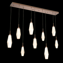 Hammerton PLB0049-09-BB-RA-C01-L1 - Aalto Linear 9pc Multi-Pendant