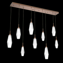 Hammerton PLB0049-09-BB-RC-C01-L1 - Aalto Linear 9pc Multi-Pendant