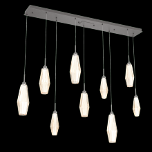 Hammerton PLB0049-09-GP-RA-C01-L1 - Aalto Linear 9pc Multi-Pendant