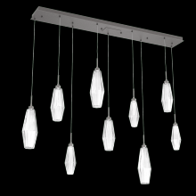 Hammerton PLB0049-09-GP-RC-C01-L1 - Aalto Linear 9pc Multi-Pendant