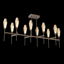 Hammerton PLB0049-67-FB-RB-001-L1 - Aalto Linear Suspension-67-Flat Bronze