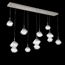 Hammerton PLB0089-09-BS-C-C01-L1 - Mesa Linear Pendant Chandelier