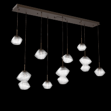 Hammerton PLB0089-09-FB-C-C01-L1 - Mesa Linear Pendant Chandelier