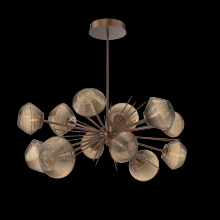 Hammerton PLB0089-0D-BB-B-001-L1 - Mesa Oval Starburst Chandelier