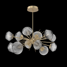 Hammerton PLB0089-0D-GB-S-001-L1 - Mesa Oval Starburst Chandelier