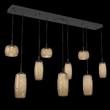 Hammerton PLB0091-09-MB-B-C01-L3 - Vessel Linear 9pc Multi-Pendant