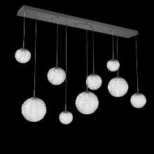 Hammerton PLB0092-09-GP-C-C01-L3 - Gaia Linear Multi-Pendant Chandelier