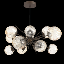 Hammerton PLB0092-0D-FB-A-001-L3 - Gaia Oval Starburst Chandelier